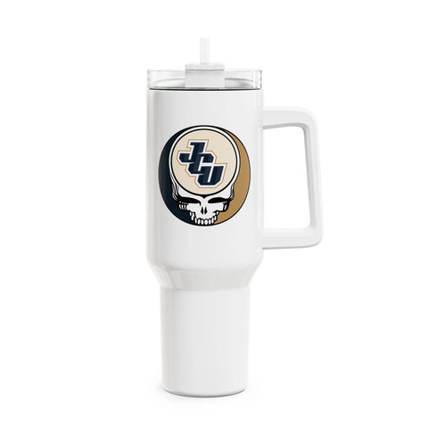 Grateful Dead - John Carroll University Stealie "Fat Man" Tumbler, Double Insulated 40oz Travel Mug - StealieShop