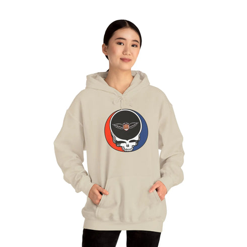 Grateful Dead - Custom ATC Freight Stealie Grateful Dead Hoodie Sweatshirt - StealieShop