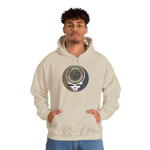 Vegas Golden Knights Grateful Dead Unisex Heavy Blend Hoodie StealieShop