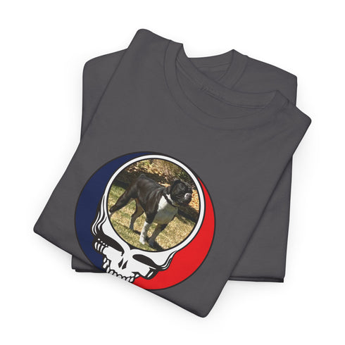 Custom Dog Stealie Unisex Grateful Dead T-Shirt (121)