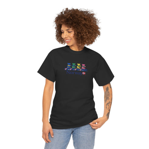 Norway World Dancing Bears Unisex Grateful Dead T-Shirt