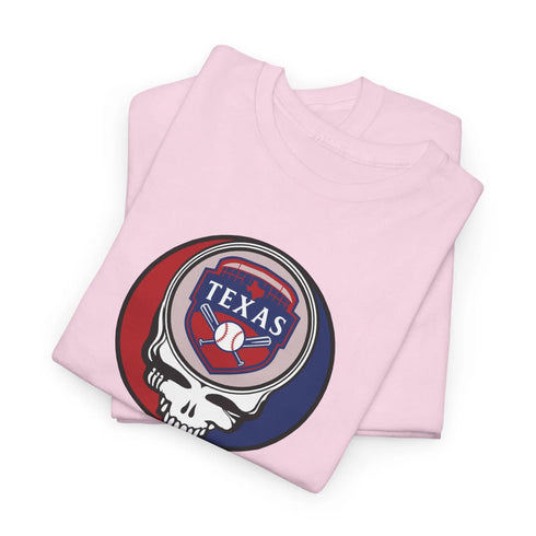 Grateful Dead - Texas Rangers Grateful Dead Steal Your Face T-Shirt - MLB - StealieShop