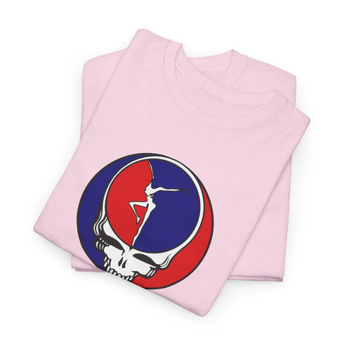 Grateful Dead - Fire Dancer Stealie Unisex Tshirt - StealieShop