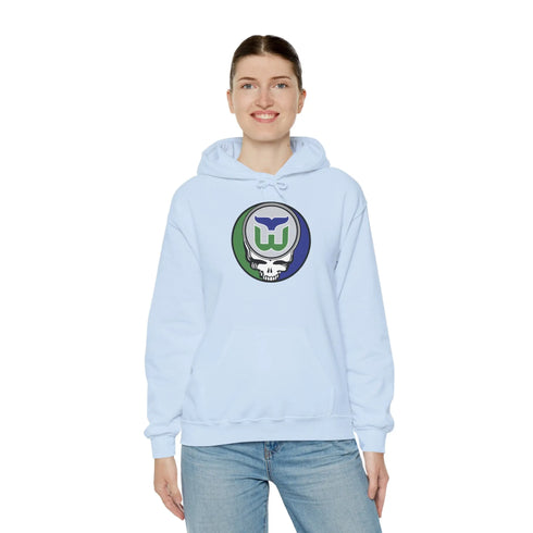 Grateful Dead - Hartford Whalers Grateful Dead Unisex Heavy Blend Hoodie - StealieShop