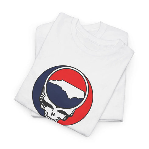 North Carolina Map Stealie Grateful Dead T-Shirt