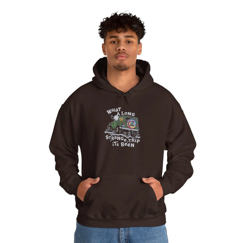 Life is dead. What A Long Strange Trip Grateful Dead Unisex Hoodie StealieShop