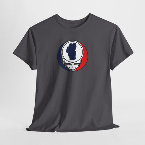 Lake Tahoe Stealie Unisex Grateful Dead T-Shirt