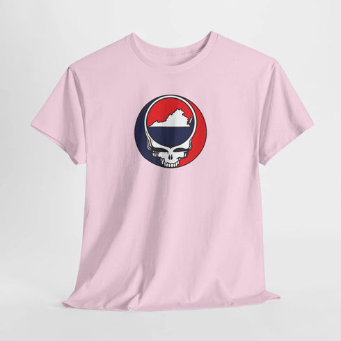 Virginia Map Stealie Grateful Dead T-Shirt