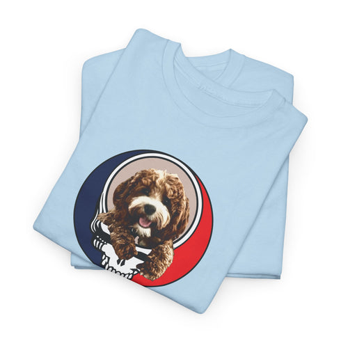 Custom Dog Stealie Grateful Dead T-Shirt (35)