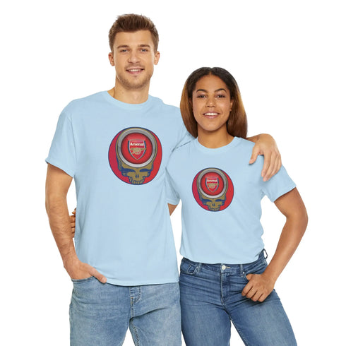 Arsenal FC Grateful Dead T-Shirt - MLS Soccer Printify