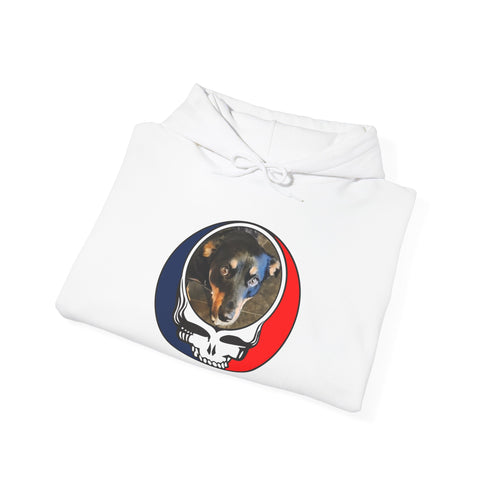 Custom Dog Stealie Premium Unisex Stealie Hoodie (130)
