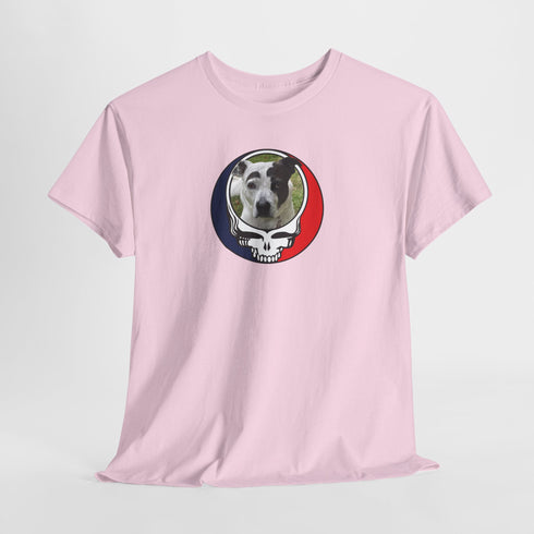Custom Dog Stealie Unisex Grateful Dead T-Shirt (62)