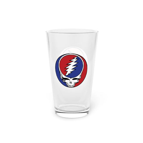 Grateful Dead Stealie Pint Glass, 16oz - StealieShop