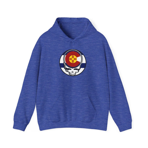 Grateful Dead - Colorado x New Mexico Flag Grateful Dead Unisex Heavy Blend Hoodie - StealieShop