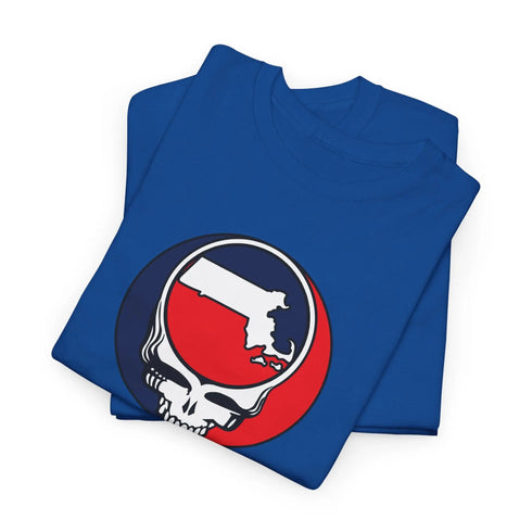 Massachusetts Map Stealie Grateful Dead T-Shirt