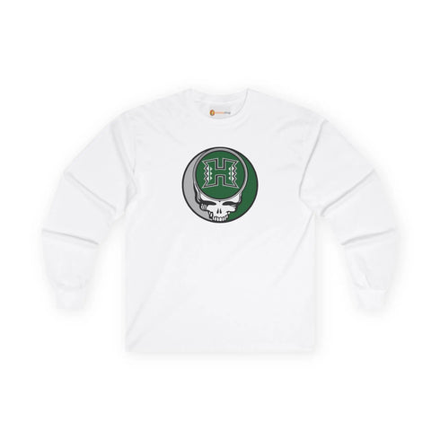 Grateful Dead - University of Hawaii Stealie Grateful Dead Long Sleeve Tee - StealieShop