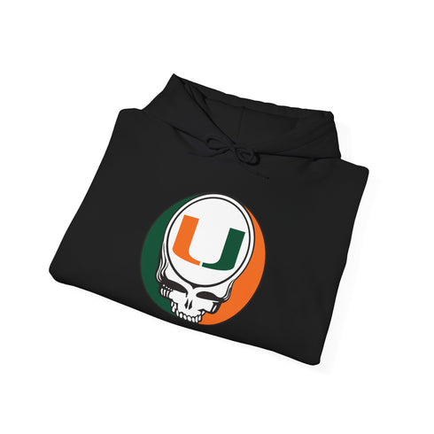 University of Miami Grateful Dead Unisex Heavy Blend Hoodie