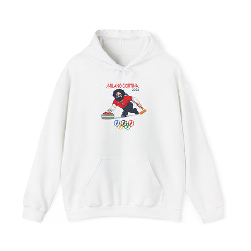Curlin' Jerry' 2026 Milano Cortina Olympics Unisex Heavy Blend Grateful Dead Hoodie