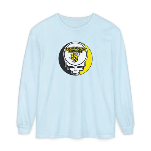 Randolph Macon Stealie Grateful Dead Unisex Garment-Dyed Long Sleeve Shirt