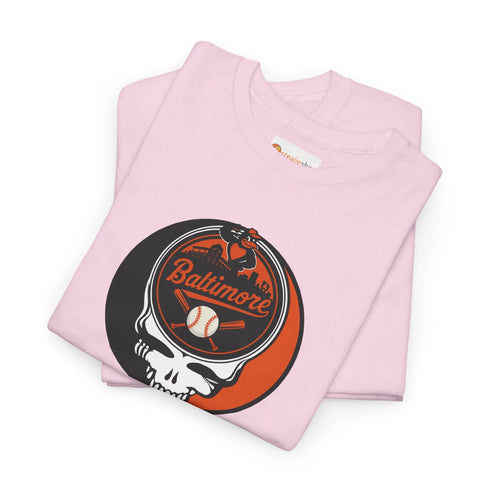 Grateful Dead - Baltimore Orioles Grateful Dead Steal Your Face T-Shirt - MLB - StealieShop