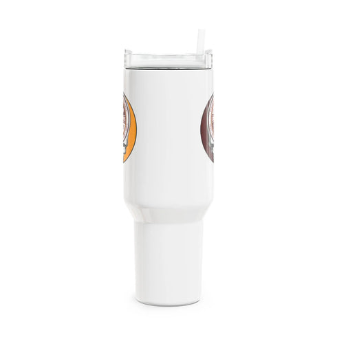 Grateful Dead - Washington Commanders Stealie "Fat Man" Tumbler, Double Insulated 40oz Travel Mug - StealieShop