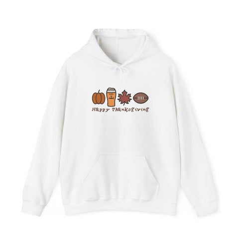 Life is dead. Happy Thanksgiving Unisex Heavy Blend Hoodie