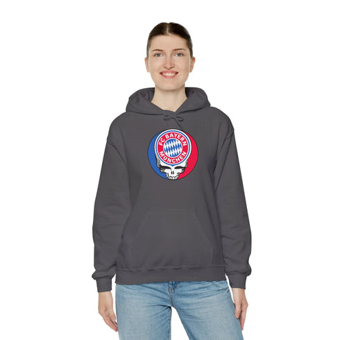 Bayern Munich Grateful Dead Steal Your Face Unisex Hoodie StealieShop