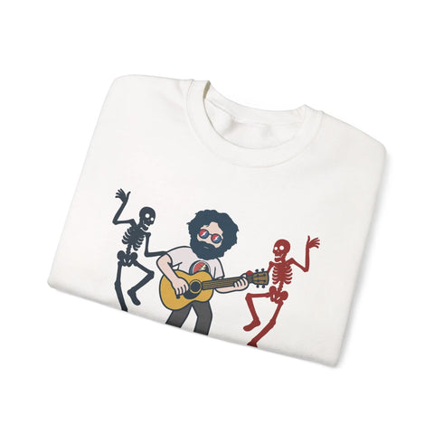 Grateful Dead - Jarry's Jammin' | Life is dead. Crewneck Sweatshirt - StealieShop
