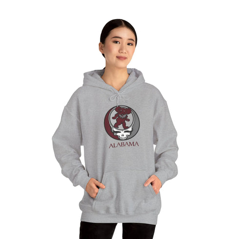Grateful Dead - Alabama Stealie Grateful Dead Unisex Heavy Blend Hoodie - Hooded Sweatshirt - StealieShop