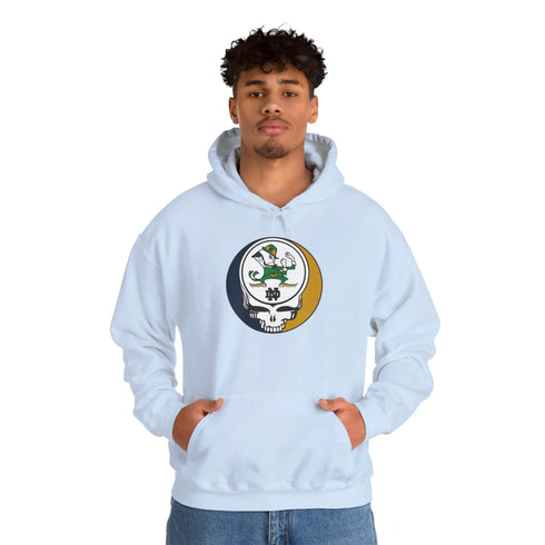 Notre Dame Grateful Dead Unisex Heavy Blend Hoodie StealieShop