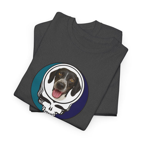 Custom Dog Stealie Unisex Grateful Dead T-Shirt (53)