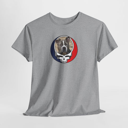 Custom Dog Stealie Unisex Grateful Dead T-Shirt (94)