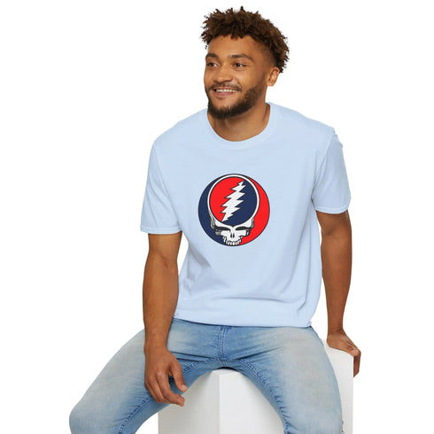 Classic Grateful Dead Steal Your Face Tee Printify