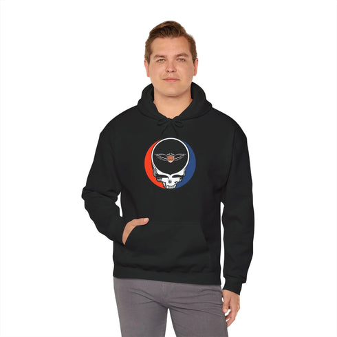 Grateful Dead - Custom ATC Freight Stealie Grateful Dead Hoodie Sweatshirt - StealieShop