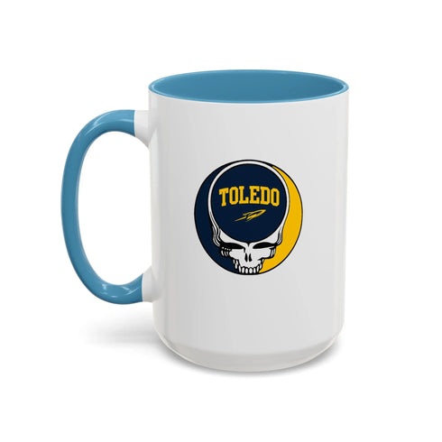 University of Toledo Grateful Dead Stealie Coffee Mug Printify