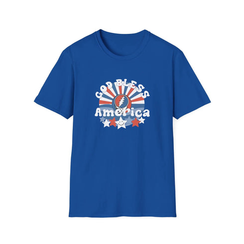 Grateful Dead - 4th of July Stealie T-Shirt - StealieShop