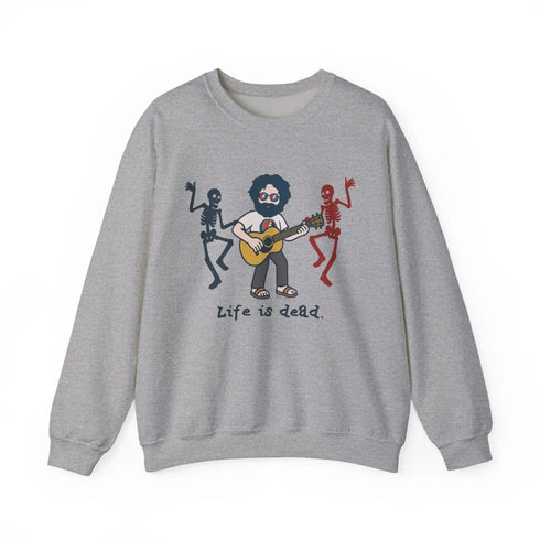Grateful Dead - Jarry's Jammin' | Life is dead. Crewneck Sweatshirt - StealieShop