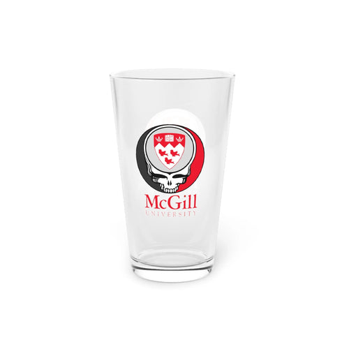 McGill University Grateful Dead Stealie 16oz Pint Glass StealieShop