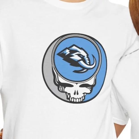 Grateful Dead - Utah Mammoth Grateful Dead Steal Your Face T-Shirt - NHL - StealieShop