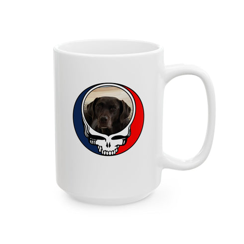 Custom Dog 15oz Ceramic Mug (74)