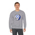 Grateful Dead - Star of David Stealie Crewneck Sweatshirt - StealieShop