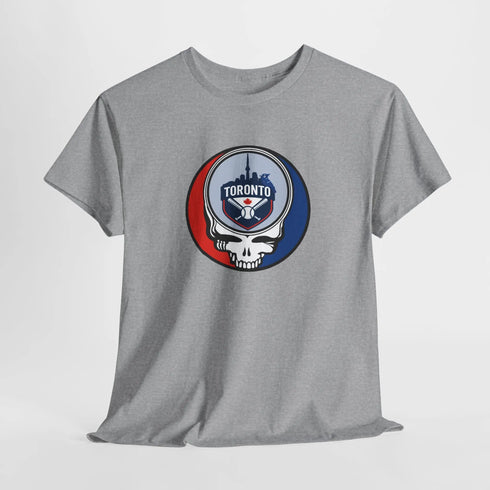 Grateful Dead - Toronto Blue Jays Grateful Dead Steal Your Face T-Shirt - MLB - Athletics - St Louis - StealieShop