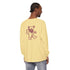 Grateful Dead - Grateful Dead Dancing Bear Two-Sided Vineyard Collection Garment-dyed Long Sleeve T-Shirt - StealieShop