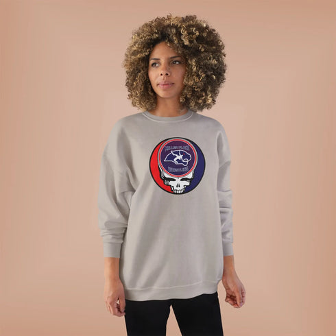 Grateful Dead - Miller Place Wrestling Stealie Unisex Crewneck Sweatshirt - StealieShop