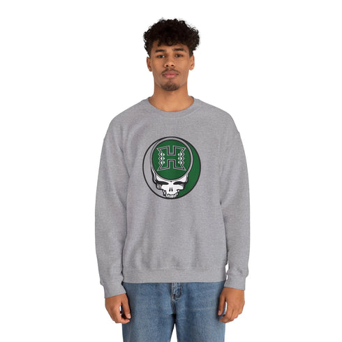 Grateful Dead - University of Hawaii Stealie Crewneck Sweatshirt - StealieShop