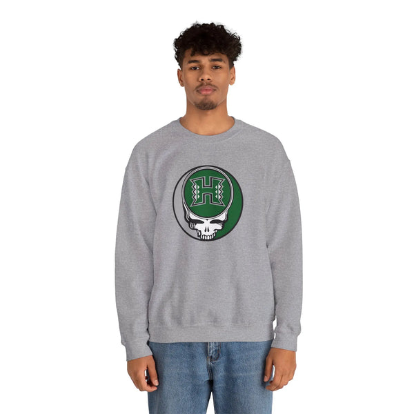 Grateful Dead - University of Hawaii Stealie Crewneck Sweatshirt - StealieShop
