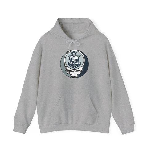 Grateful Dead - Dallas Cowboys Stealie Grateful Dead Hooded Sweatshirt - NFL - StealieShop