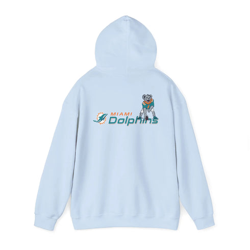 Miami Dolphins Dancing Bear Unisex Hoodie - NFL - StealieShop