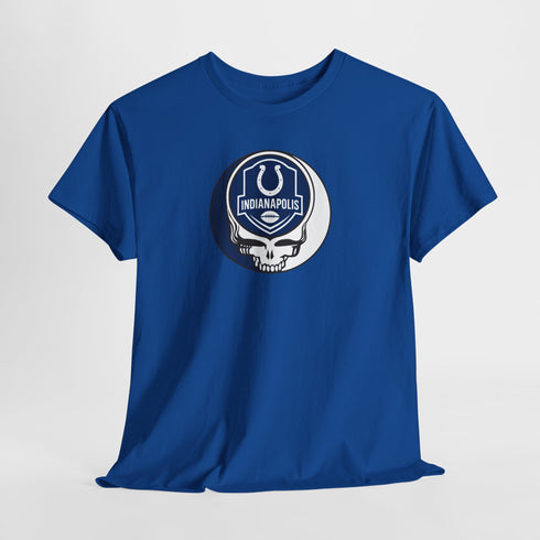 Indianapolis Football Stealie T-Shirt - Gridiron Collection TEST123