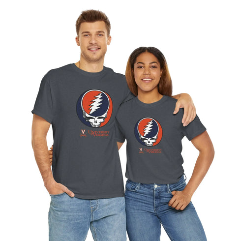 University of Virginia Grateful Dead T-Shirt Printify